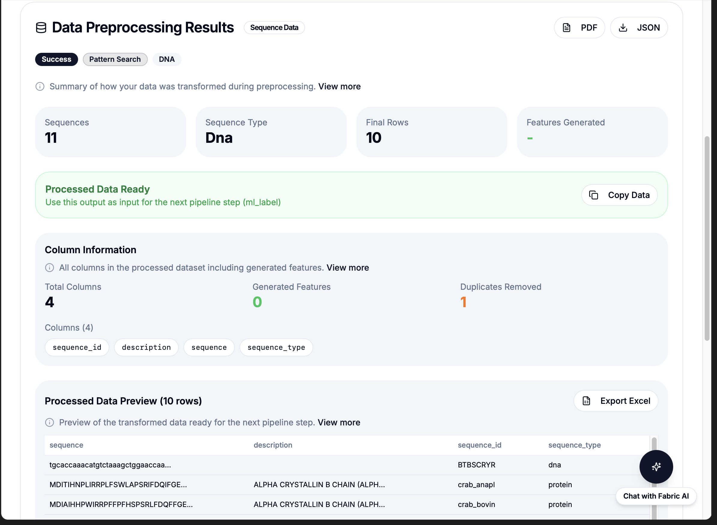 Workflow Results 3