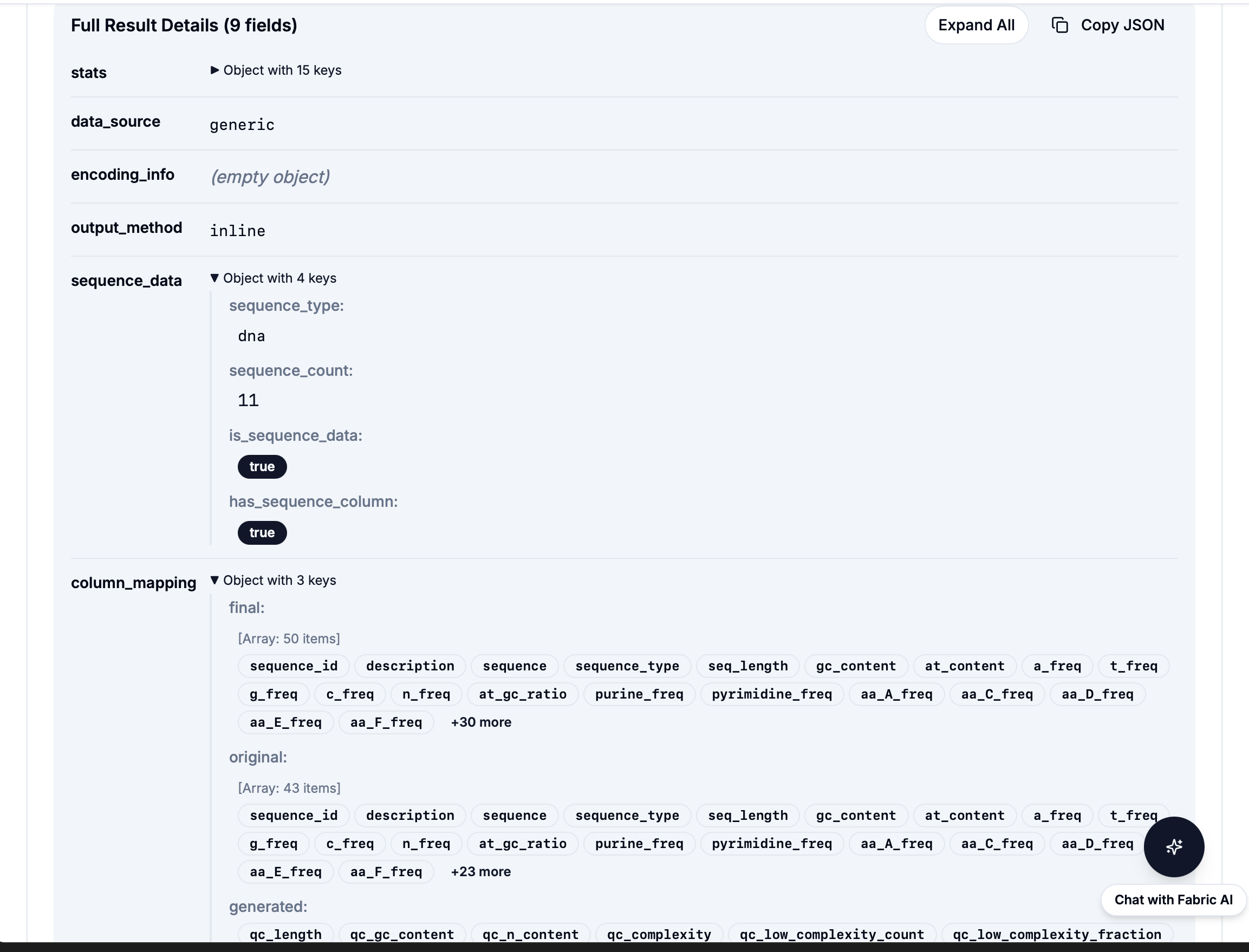 Workflow Results 9